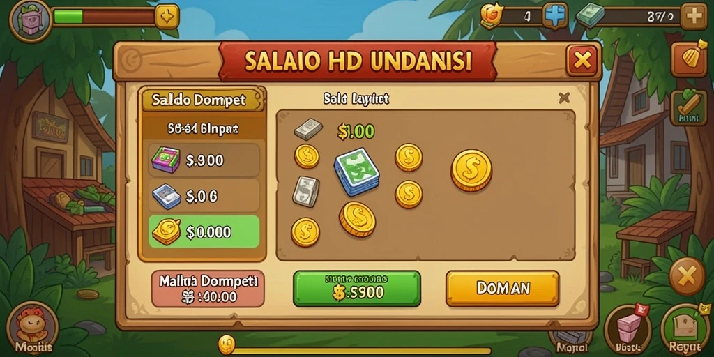 Bergabung dengan dealer langsung dalam permainan casino.