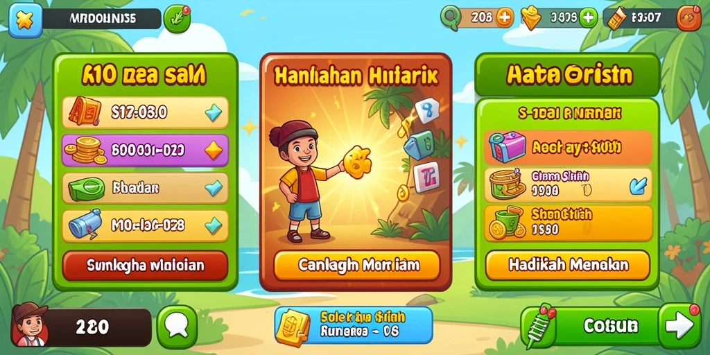 Sistem reward yang menarik bagi para pemain.